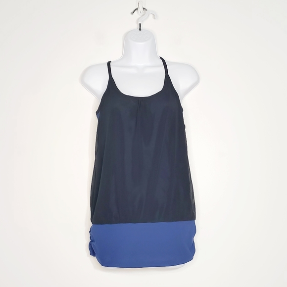 Gaiam Womens Sports blue and black top - Picture 8 of 12